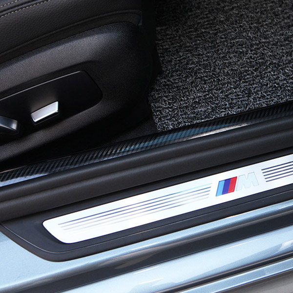 ZB BMW 5시리즈 G30 사이드스텝 카본 마스크 스티커