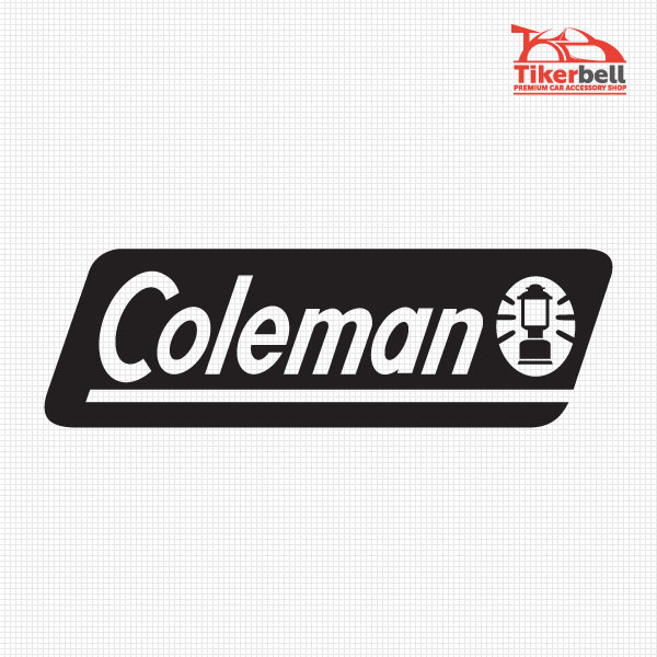 티커벨 콜먼 2 로고 캠핑 데칼스티커 TKCAMP-05 / Coleman